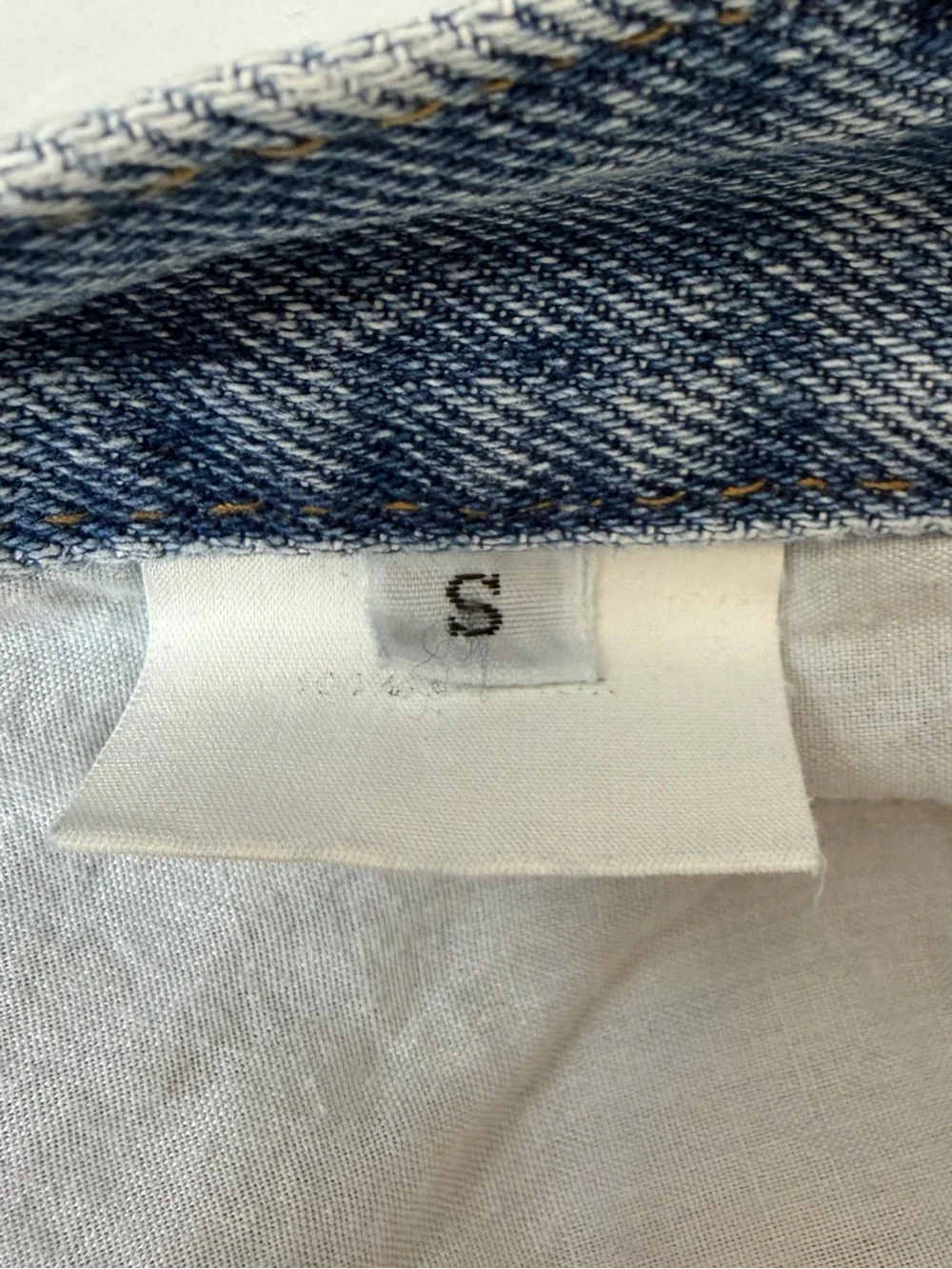 The Frankie Shop Taylor Denim Cargo Skirt Size Small